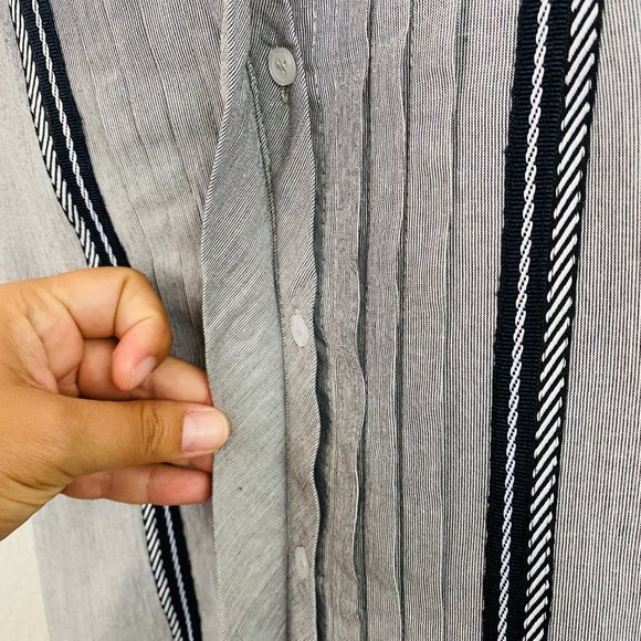 GREYLAN Cold Shoulder Long Sleeve Dress M cotton - Picture 6 of 15